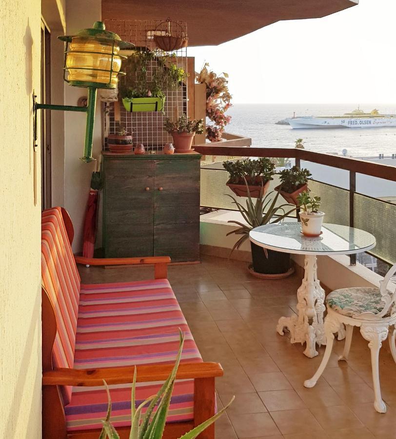 Jardin Canario Primera Linea De Playa 로스크리스티아노스 외부 사진