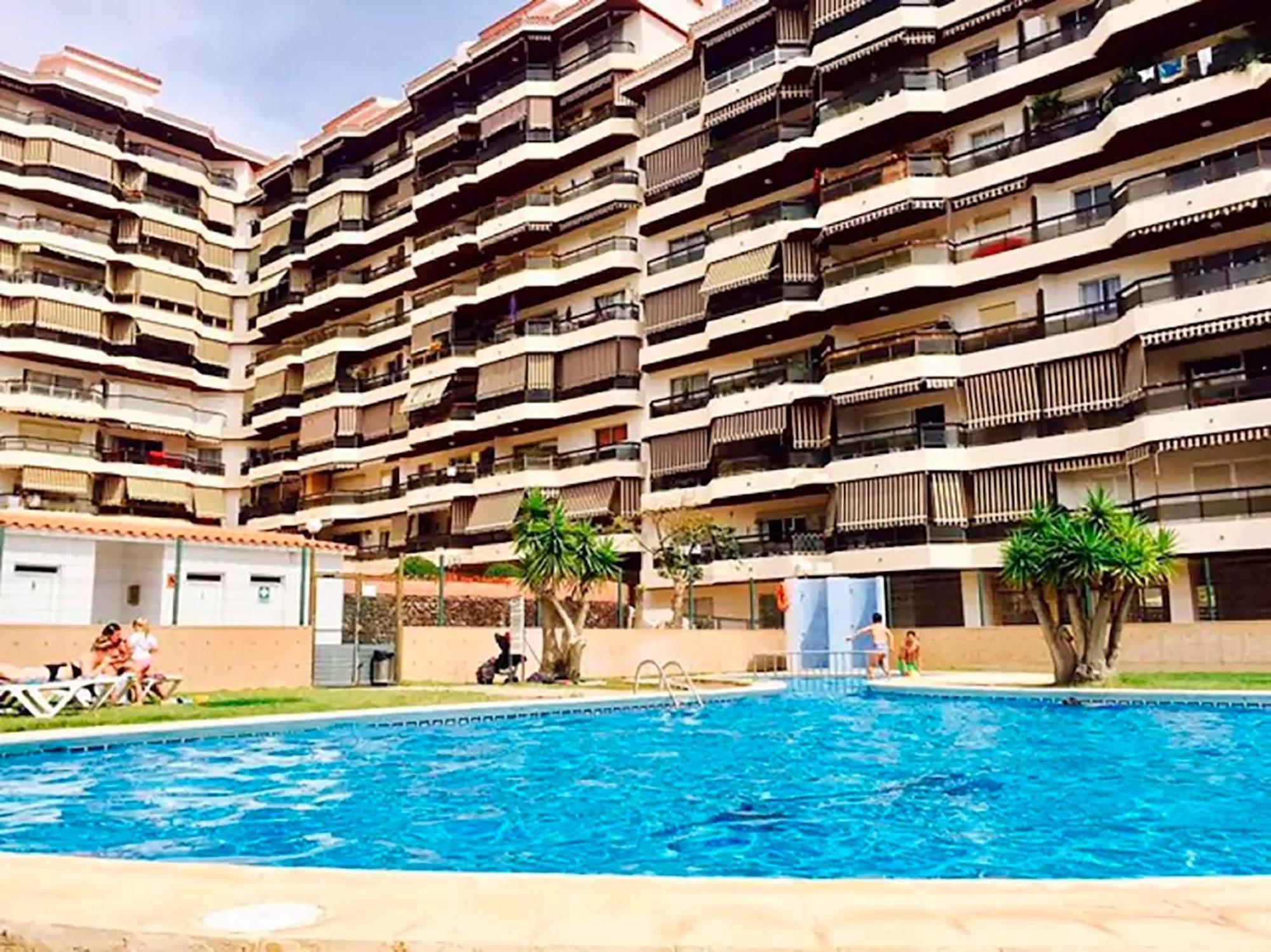Jardin Canario Primera Linea De Playa 로스크리스티아노스 외부 사진