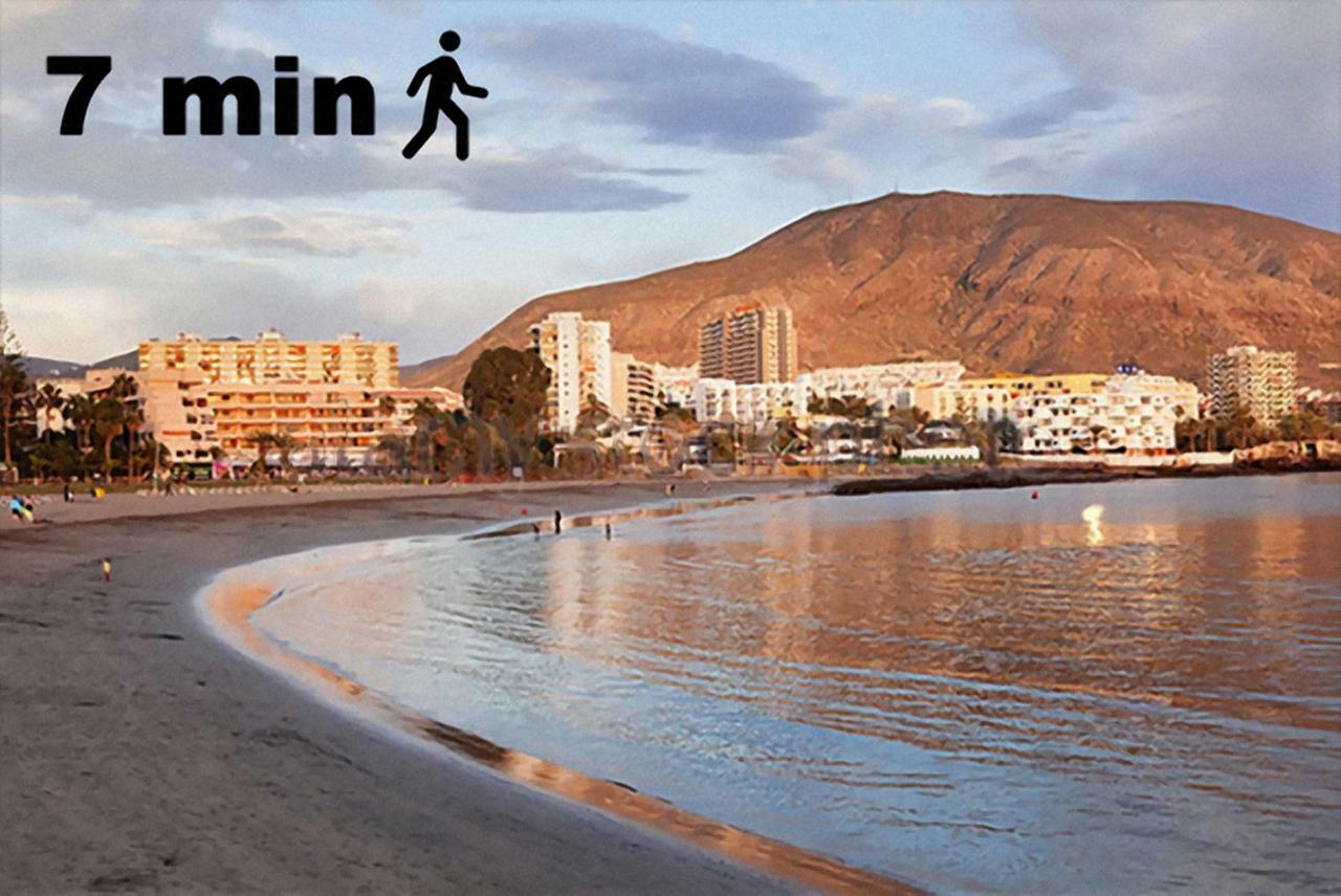 Jardin Canario Primera Linea De Playa 로스크리스티아노스 외부 사진